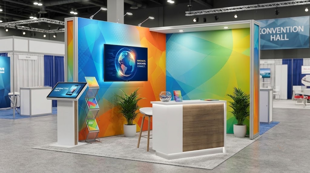 10x10 Booth Example